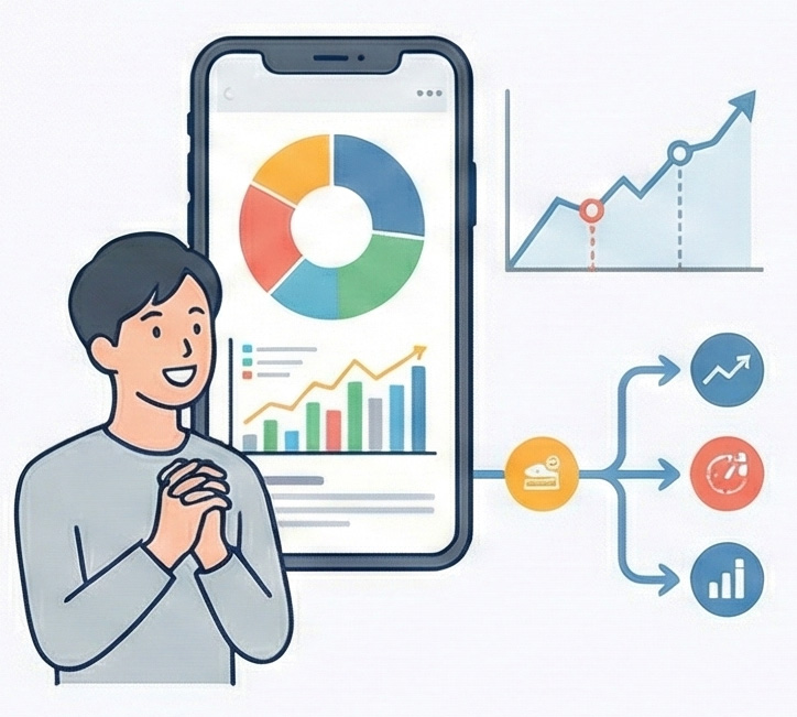 キャリアマップ表示